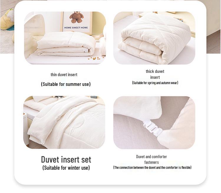 Шестикомпонлект постельного белья для детского сада, класс А, 100% хлопок, для мамы и малыша