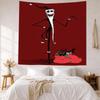 Christmas Nightmare Wall Decor Tapestry Art For Pet Memorial Birthdaywedding Party Backdrop Family Gift