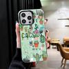 Cactus Pattern Shockproof Phone Case for iPhone 17 Air 16 16E 15 Pro Max 14 Plus 13 Mini 12 Back Cover Anti Fall Fundas