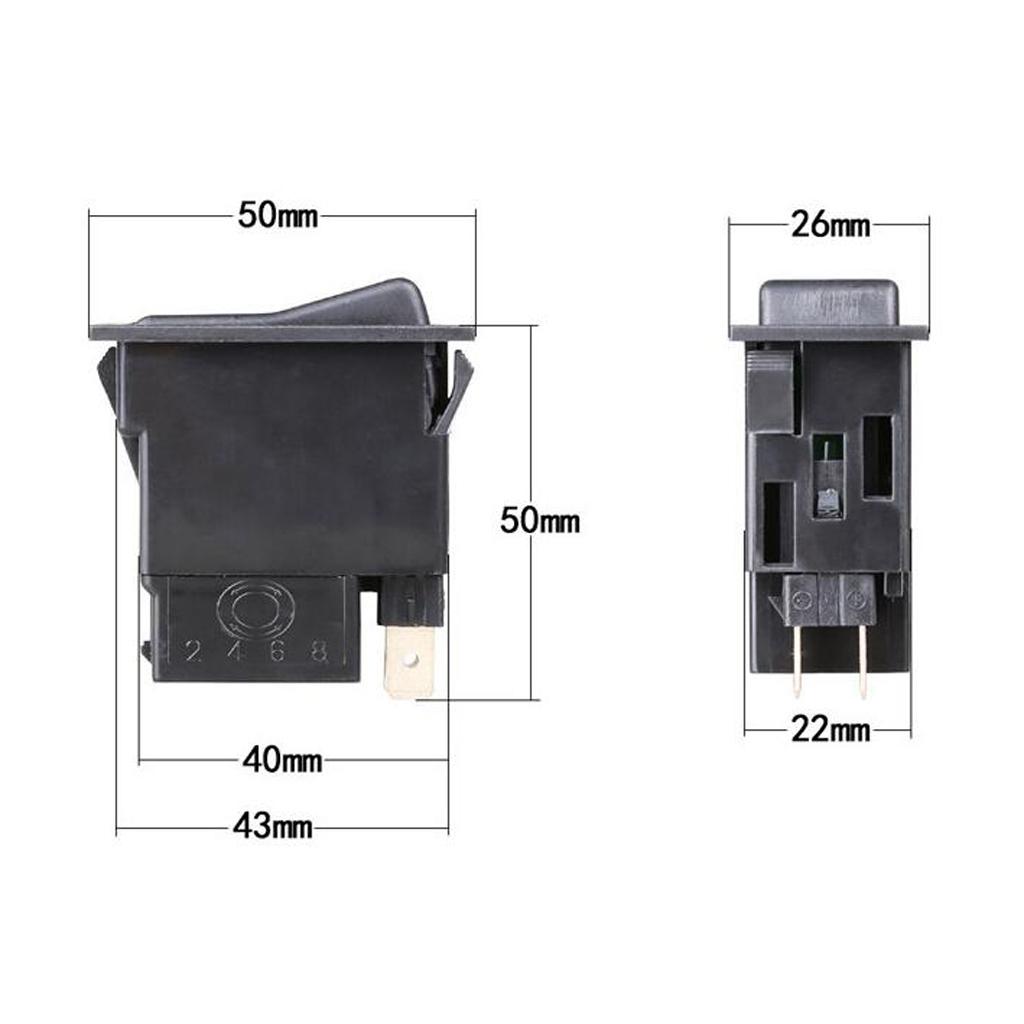 Normal 3Pins Headlight Button Switch On Off for Car Truck Engineering Train