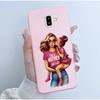 Cute Astronaut Panda Cartoon Case For Samsung Galaxy J6 2018 J6 Plus J600F/DS J610F/DS J600FN J610FN Silicone Bumper Soft Cover