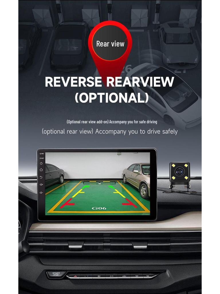 Android Navigation MP5 Radio for Hyundai Sonata 8th Gen, 4+64GB, with Built-in CarPlay