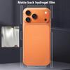 HD Прозрачная Защитная Пленка для Задней Панели Мягкая ТПУ Защита от Разбития Гидрогелевая Пленка Защита от Царапин Матовая Пленка для iPhone 17Pro/17 Pro Max