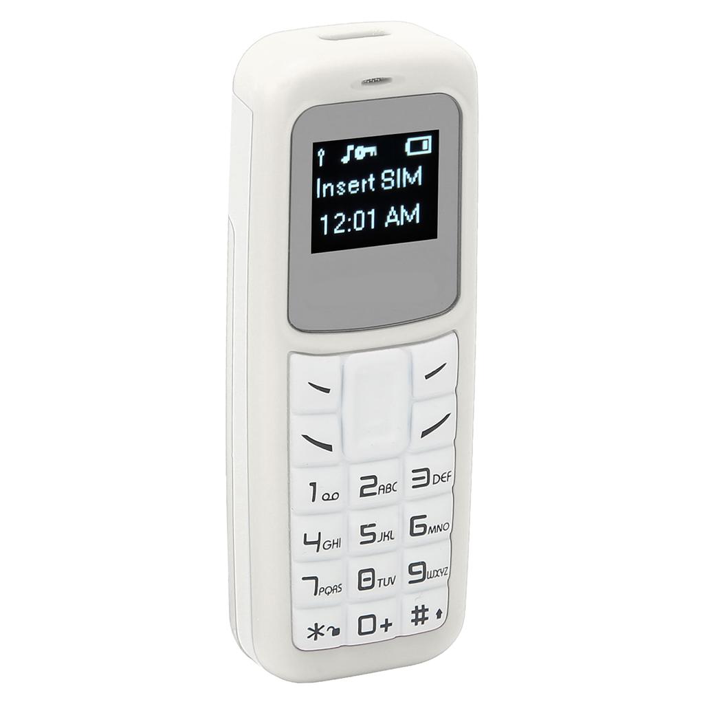 Mobile Cell Phone Small Mobile Phone Headset Dialer with Ear Hook Support SIM 0.66inch