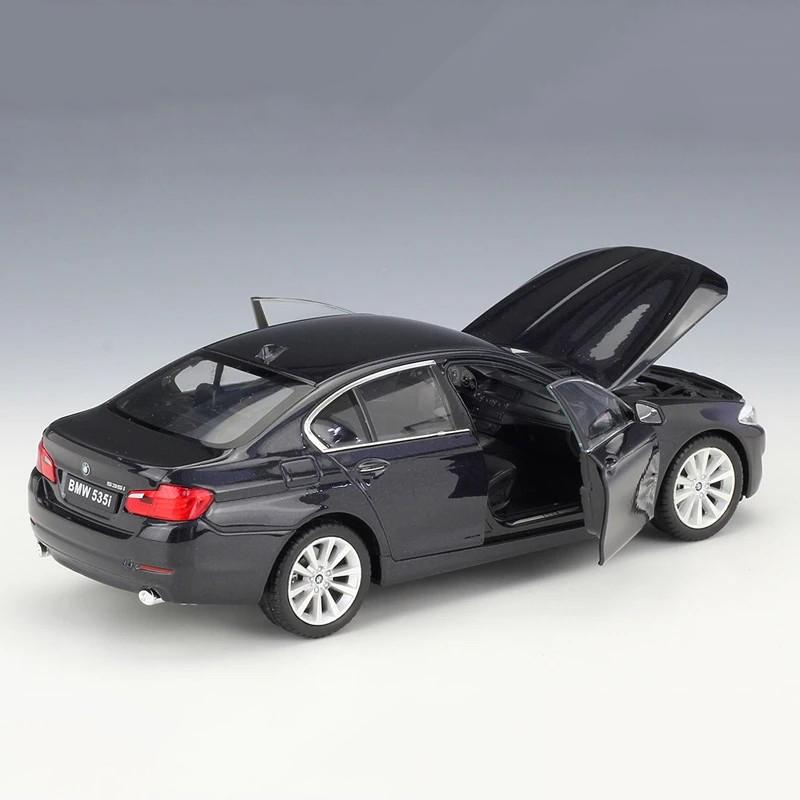 Welly 1/24 BMW 535i Металлическая Масштабная Модель Автомобиля Литье под Давлением Металл Статическая Миниатюрная Модель Коллекция Машинок Детская Игрушечная Машинка Транспортные Средства Подарки