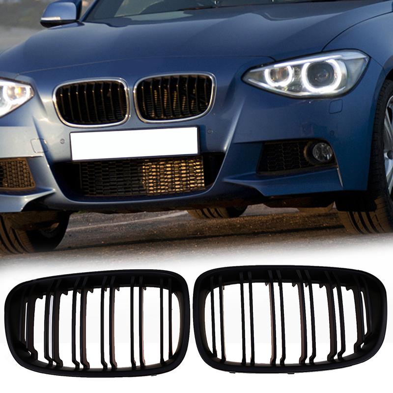 Передние решетки радиатора для BMW 1-й серии F21 116d ed/116i/118d/125i 3-дверный 2012-2015 До рестайлинга Решетка капота автомобиля