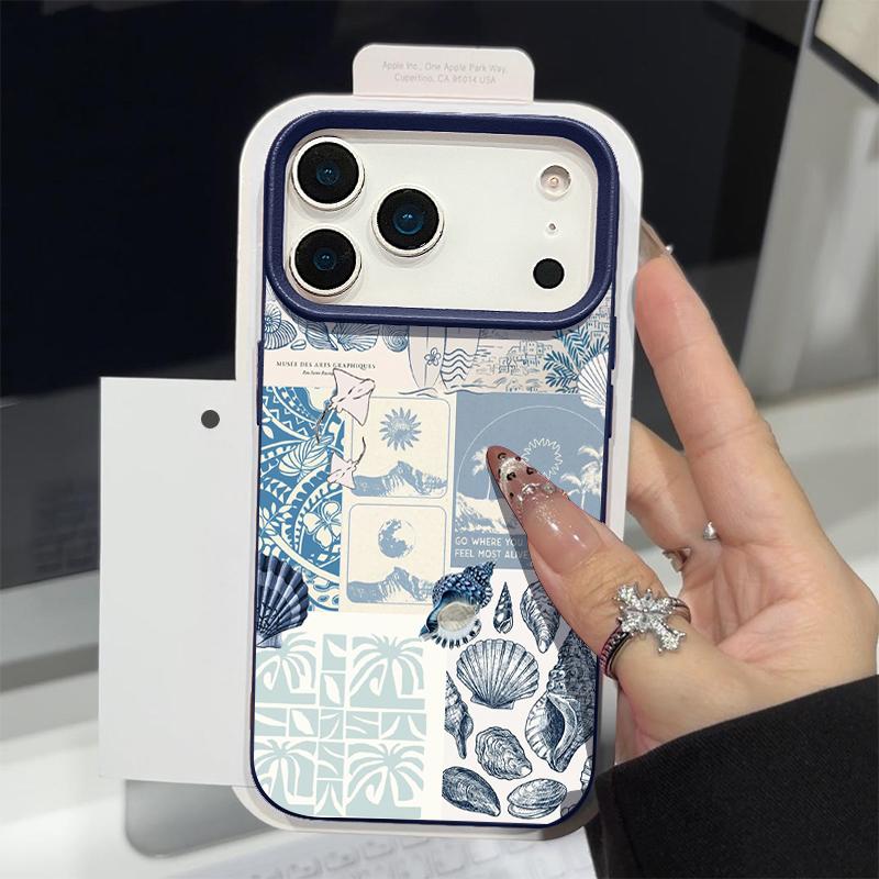 Чехол для телефона "Приключение дельфина в звездном море" для iPhone 17 16 Pro Max, роскошная матовая силиконовая крышка с текстурой кожи для iPhone 15 14 13 Pro Max 11 16e 17e