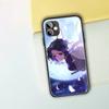 Милый чехол для телефона Кочо Шинобу для iPhone 14 13 12 11 XS X 8 7 6 Plus Mini Pro Max SE 2022 Черный ПК ТПУ Стекло Чехол для телефона