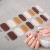 Semi-cured Gel Nail Stickers, Semi-baked Gel Nail Stickers, 3D Jumping Color Nail Stickers
