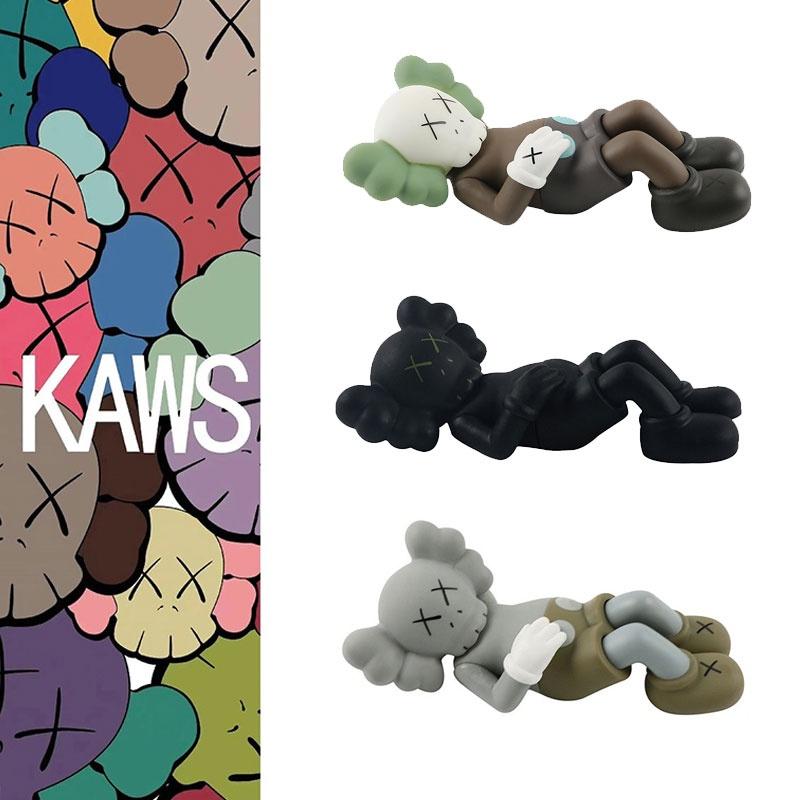Улица Сезам Kaws Cos Кукла-переноска, Аниме Тренд Фигурка Оптом 17см, Материал ПВХ, Серый