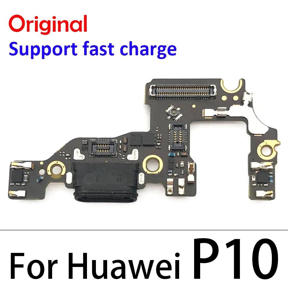 USB Charging Port Board Flex Cable Connector For Huawei P9 P10 P20 P30 P40 Lite Plus Pro E Replacement Parts