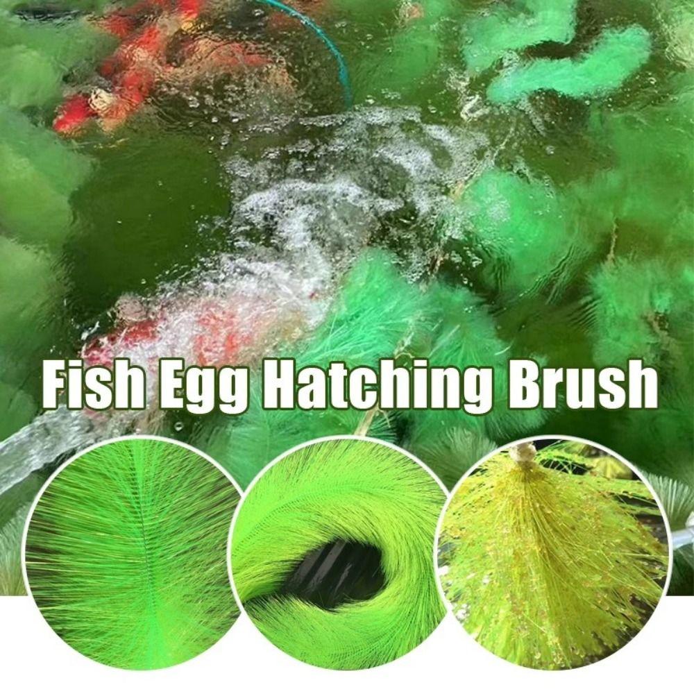 60/100cm Fish Pond Filter Hatching Grass Brush Biochemical Filter Media Fish Tank Clean Tools Breeding Supply filtro acuario