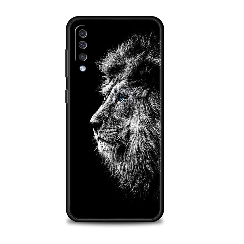 Полный мягкий зверь Лев волк для Samsung Galaxy A10 A70 A20e A20s Note 20 Ultra 10 A30 A10s A40 A50 M52 5G A03 A01 чехол для телефона