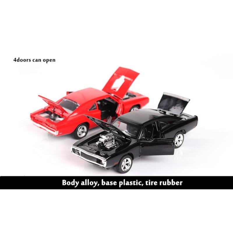 1/32 Dodge Charger The Fast and The Furious Модели легкосплавных автомобилей Детские игрушки для детей Классические металлические автомобили