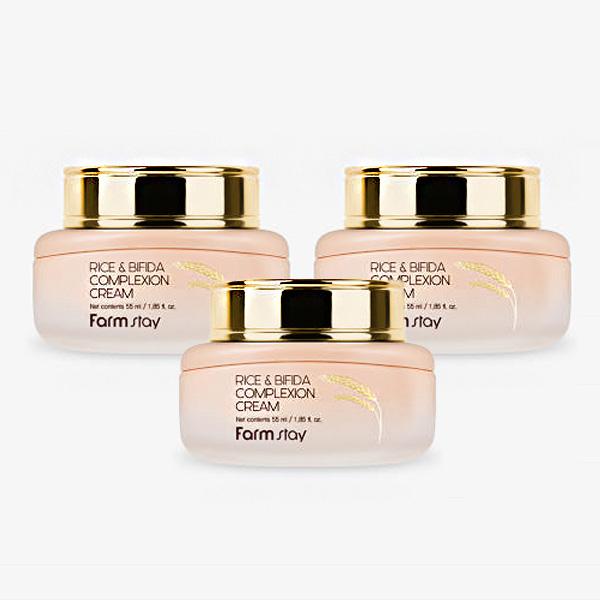 FARM STAY Крем для лица с рисом и бифидой (3 варианта)