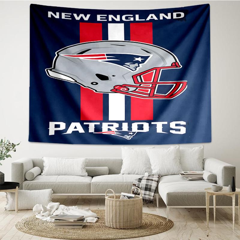 New England Patriots Gear Tapestry Hanging for Bedroom,Livingroom, Playroom,Decor Art Room Wall Tapestry Holiday and Birthday Gifts