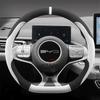 Чехол из замши на руль автомобиля для BYD Dolphin Mini 2024 2025 2026 Автостайлинг Автоаксессуары