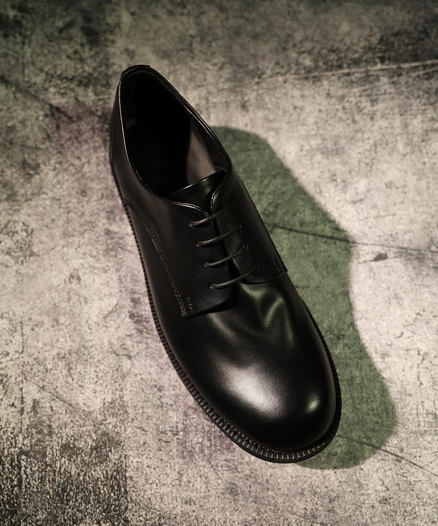 Firenze Atelier [Vibram] Современные морщинистые Дерби 1600 [Черный Fg]