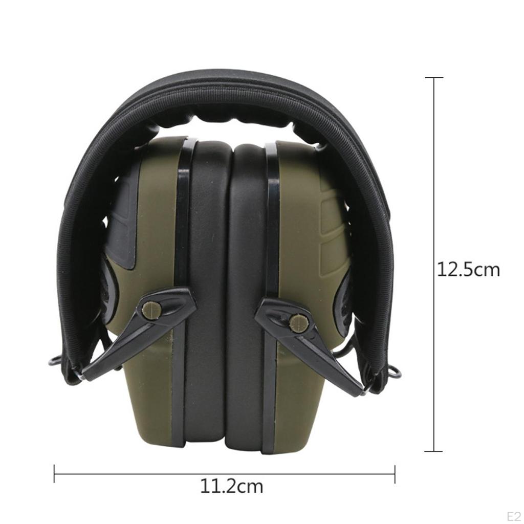 Ear Safety Earmuffs, NRR 25 Hearing , Compact Foldable Defenders for Range, Hunting