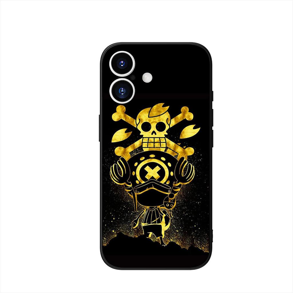 Tony Chopper One Pieces Luffy Zoro Phone Cover Case for Apple iPhone 16 15 14 Plus 13 12 Mini 17 Pro Max + 16E Air 16+ ProMax