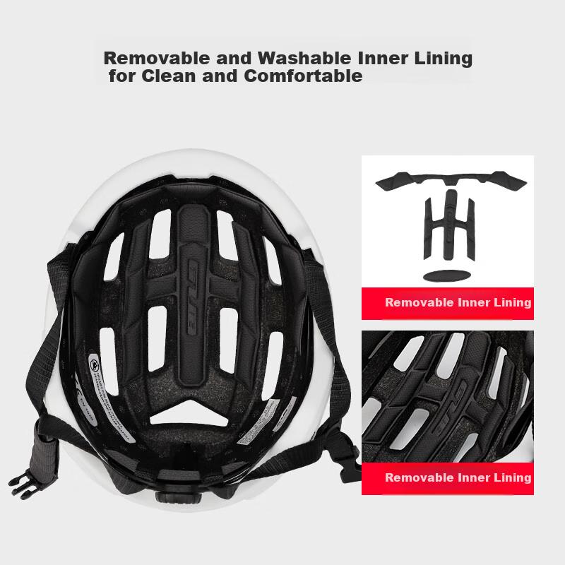 GUB Cycling Helmet, Lightweight One-Piece Molded Design, Suitable for Mountain And Road Bikes, Safety Helmet for Men And Women, Cycling Equipment D61