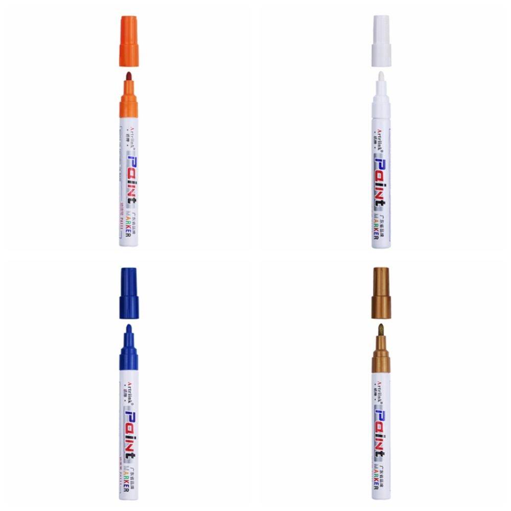 Waterproof Large Capacity Paint Pen Colorful Oil Based Pen Industrial Paint Marker Tire Tread
