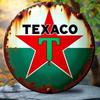 Эксклюзивный металлический жестяной знак Texaco Star Retro Винтажное настенное искусство Декор для дома