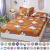 Cotton Bed Sheet Mattress Cover Pad Bedding Protector Anti-Bacteria Mattress Topper Comfortable Fitted Sheet (Without Pillowcase)