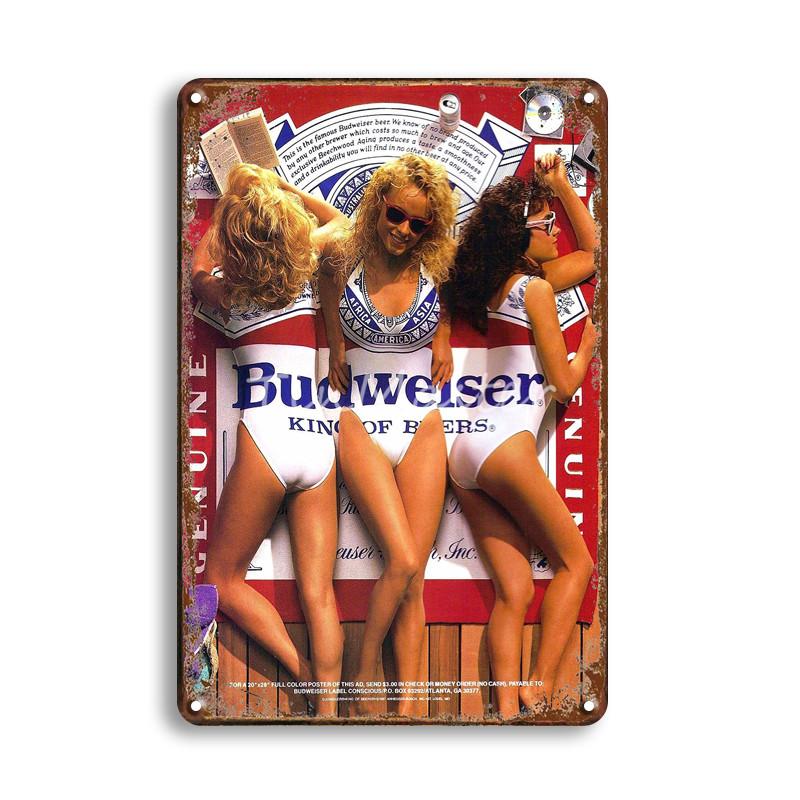 STELLA ARTOIS SAN MIGUEL CORONA Ретро Винтаж Металлическая вывеска Паб-бар Домашние настенные украшения Металлическая реклама Живопись Плакат