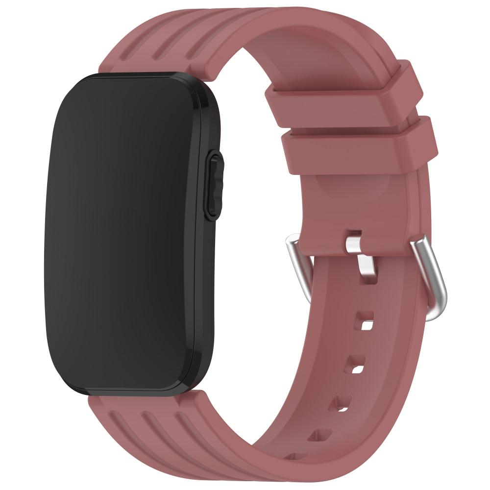 Split style pin buckle silicone watch band for Garmin CIRQA Smart Band screen free sports bracelet