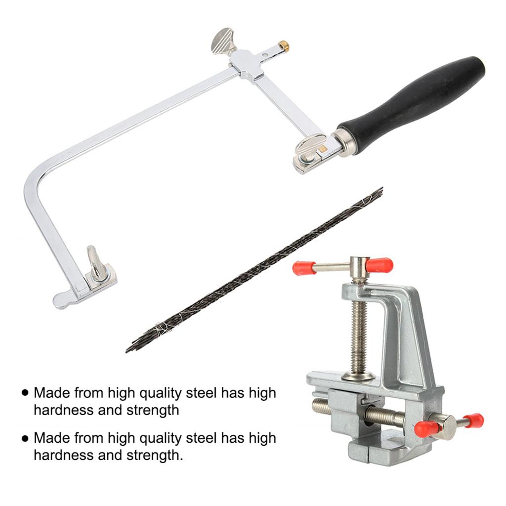Hacksaw&Saw Blade&Vise Jewelry DIY Repair Tools Set