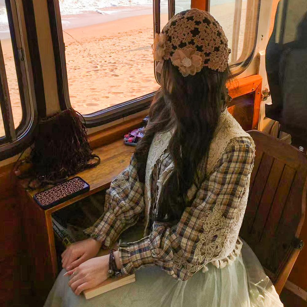 Выдолбленная шапка Skullies, ручная работа, рыболовная шапка, повседневная модная вязаная шапка для женщин