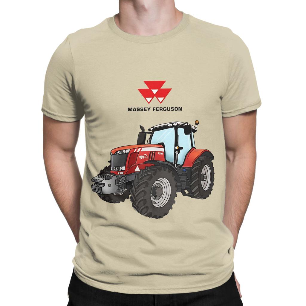 Трактор Massey Ferguson Красный Трактор Новинка Графика 100% Хлопок Футболка Футболки Massey Ferguson Топы Для Унисекса
