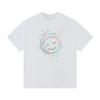 Smiling Orbit Art Graphic Oversized Heavyweight TShirt