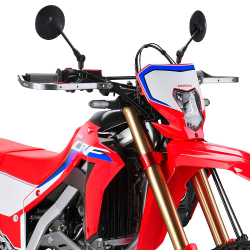 ZETA RACING CRF250L/(S)/RALLY/(S)(MD47) '21-23 Adventure Armor Handguard Titanium Color 3 Types of Installation Methods High Rigidity Aluminum Alloy P