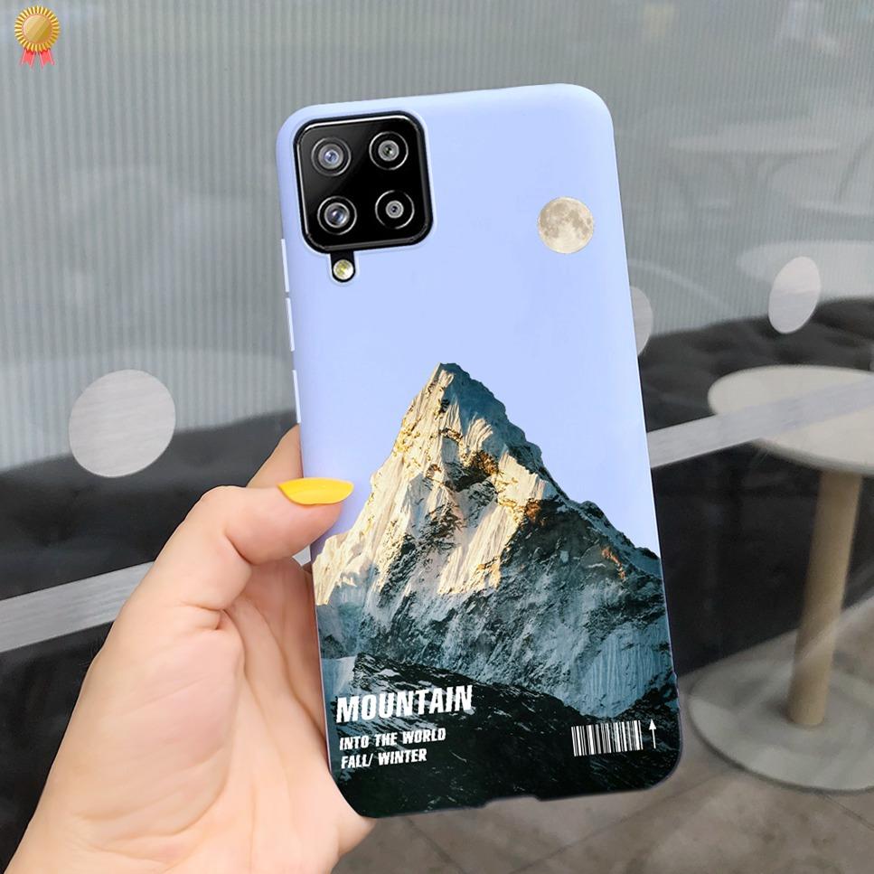 For Samsung Galaxy A12 A42 Case Cute Cartoon Soft Silicone Bumper Cover For SamsungA12 Funda Samsung A12 A42 A 12 42 Phone Case