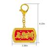 [YISHUI] (Isui) feng shui keychain feng shui goods pixie giraffe food dog amulet Three kills lucky charm good luck year of the snake alloy