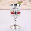 Creative Retro Wine Glasses European Style Metal Dinnerware Goblet Spirit Vodka Drinkware Champagne Glasses Bar Home Decor