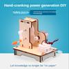 Hand-cranked Generator Handmade Diy Material Physics Stem Toys Experiment Random Color