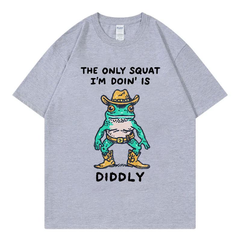 Funny Cowboy Frog Meme Tshirt Men Women Clothing High Quality Fashion Short Sleeve Tshirts Summer Casual Loose Cotton T Shirts