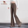 Camel Женские расклешенные брюки с высокой талией для защиты от солнца