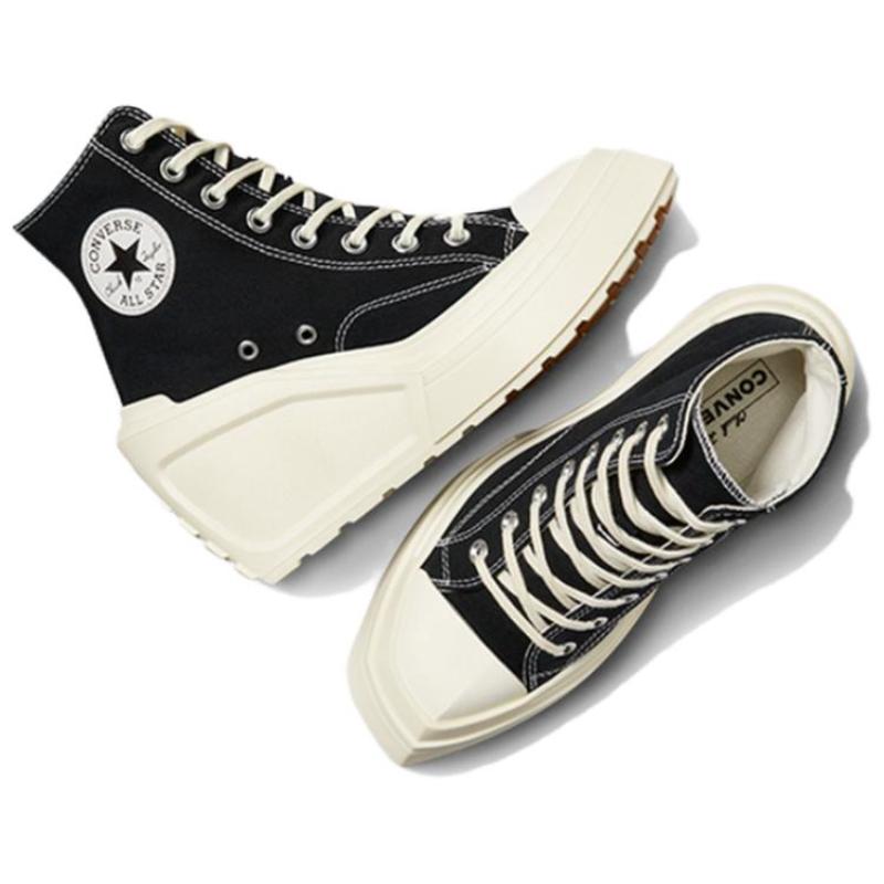 Converse Chuck 70 Модные Дышащие Эспадрильи с Высоким Верхом Женские Черные