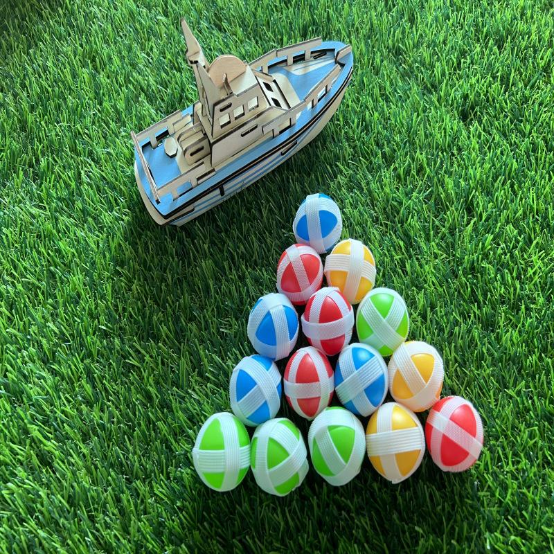 6Pcs Kids Sucker Sticky Ball Toy Montessori Shooting Target For Kids Boys Gift