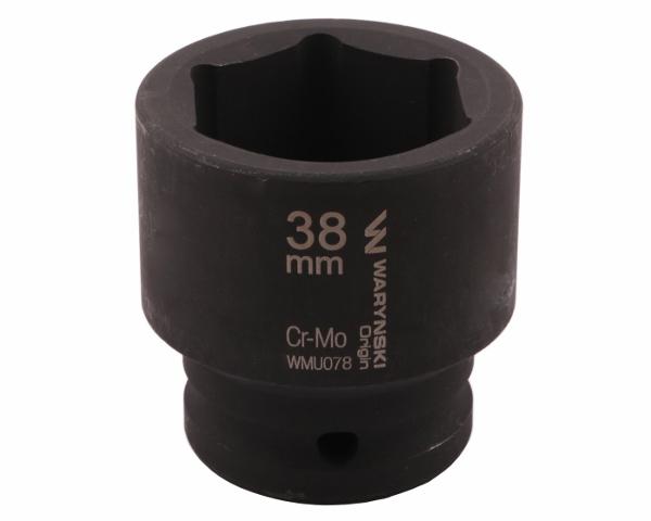 3/4" hexagonal impact socket. 38 . CrMo. DIN 3129. Waryński