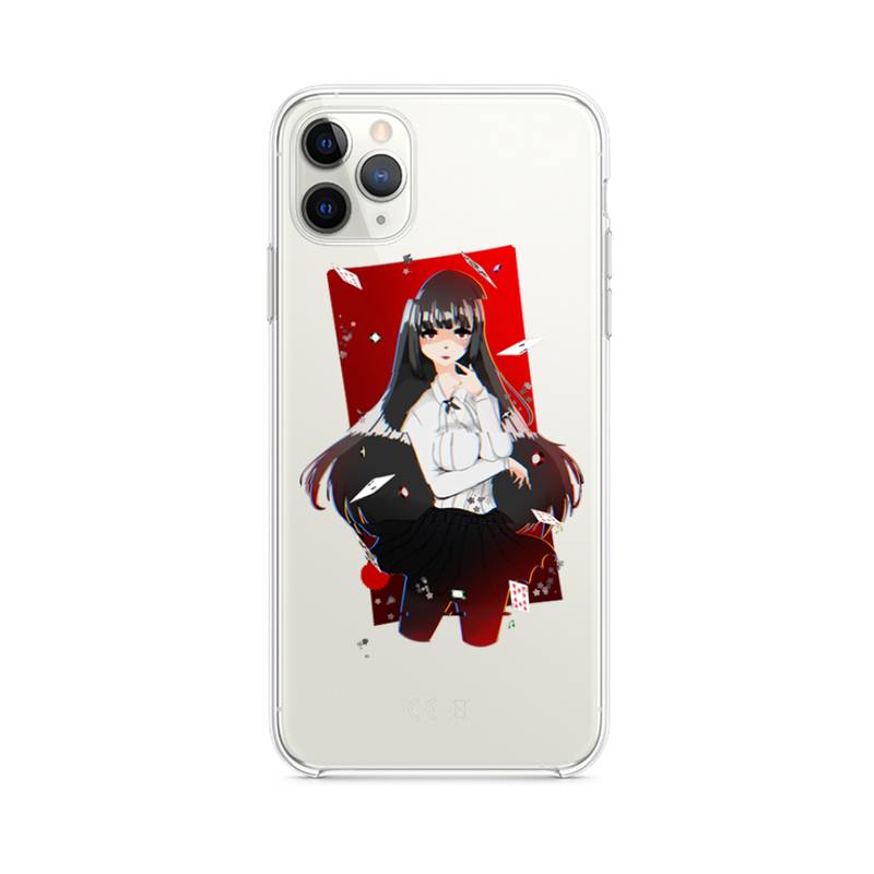 Прозрачный чехол для телефона аниме Kakegurui Jabami Yumeko для iPhone 12 pro max mini 11 pro XS MAX 8 7 6 6S Plus X 5S SE 2020 XR