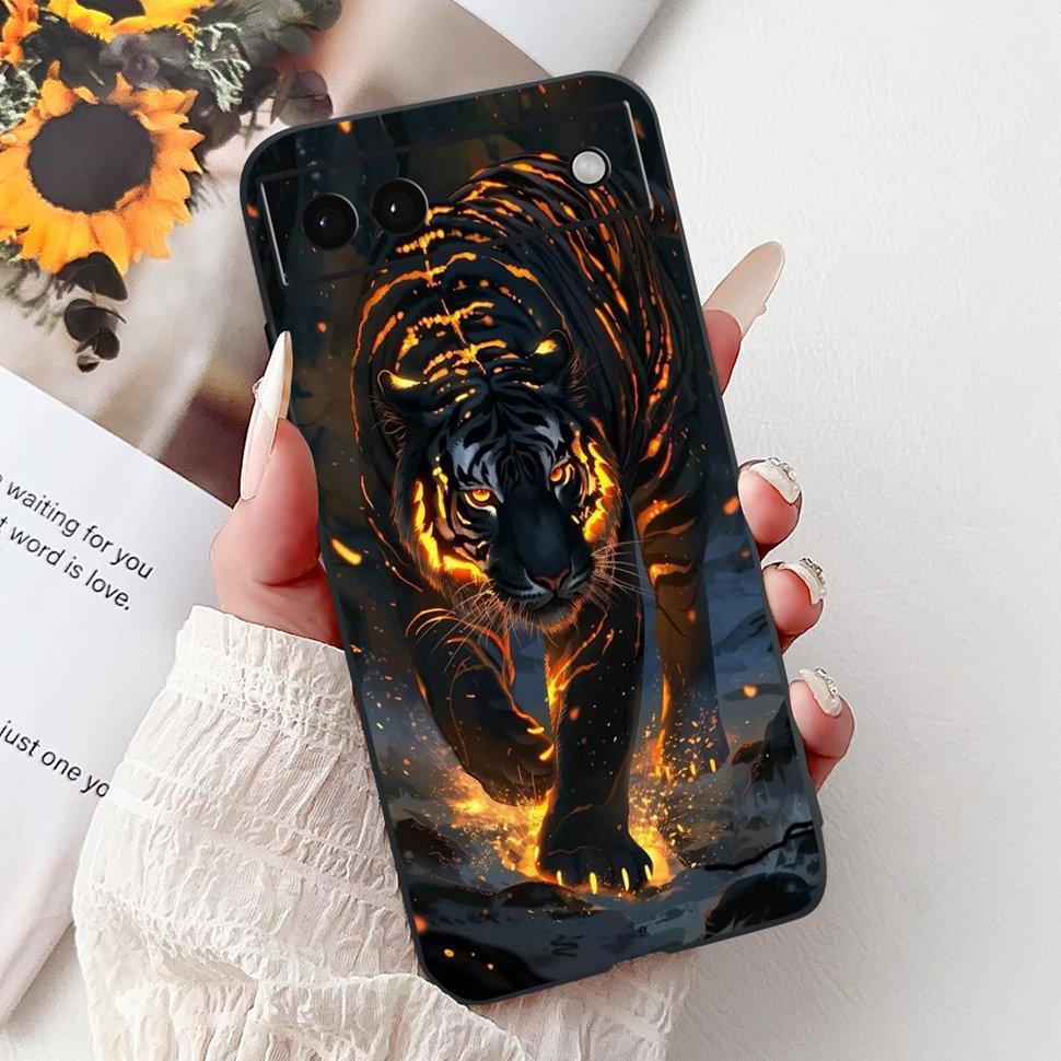Luxury Painted Cover For Google Pixel 6A Case Soft Silicone Phone Case For Google Pixel 6A Google6A 2022 Back Cover 6.1"