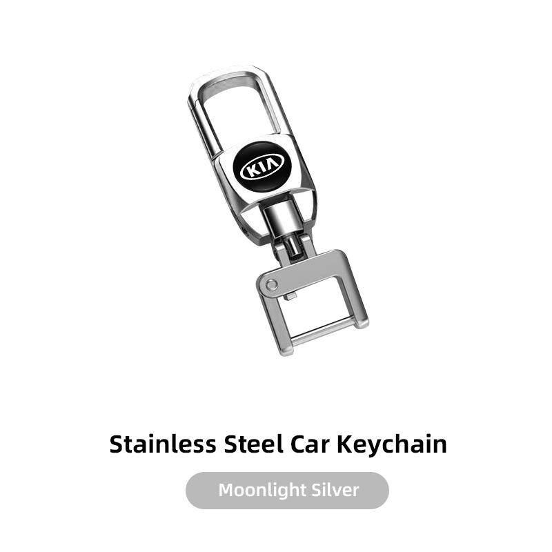 New Arrival Car Key Chain Metal Keyring Auto Interior Accessorie For Kia Sportage Ceed Picanto Rio ProCeed Forte 5 3 K7 K5 K8 K3 ulsap11
