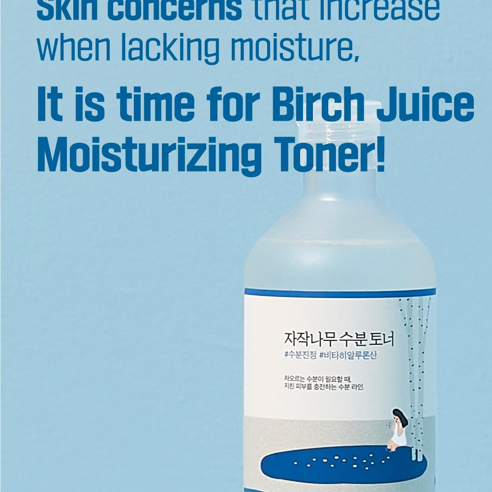 ROUND LAB Birch Juice Moisturizing Toner 300ml AUTHENTIC STORE