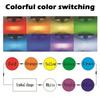 Мини Type-C USB-C LED RGB Многофункциональный окружающий ночник 8 цветов с возможностью изменения Неоновая лампа 5 В для автомобиля, компьютера и павербанков