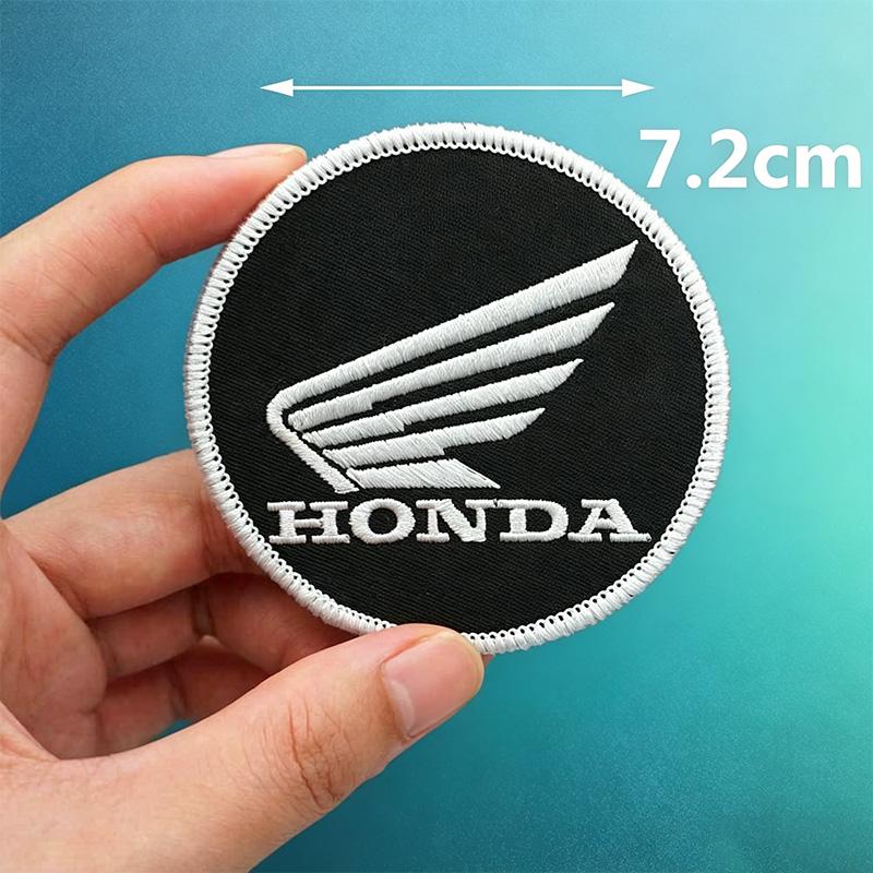 Для Honda CB400 CB650 FCBF CBR25ORR CRF SH3O0 NC75O Мотоцикл Логотип Эмблемы Вышитые Тканевые Наклейки Одежда Заплатка на Дыру Наклейка EB1